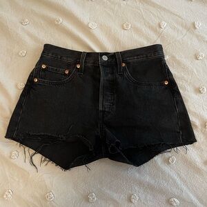 Levi’s Black Denim Shorts
